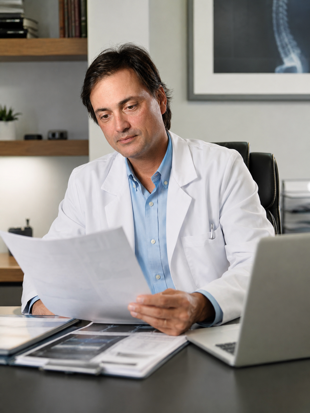Dr. David Pol en consulta